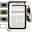 Full-Page 5X Magnifying Glass For Reading Large Folding Lighted Magnifier With 48 LED Lights (3Modes) Rectangular Handhold Magnify Lens Gifts For Seniors Reading Books Prints