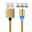 2023 magnetic USB cable LED magnetic charging cable suitable for iPhone micro USB C type fast charging magnet charger mobile phone cable