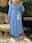 Women's Denim Dress Mini Dress Buttons Pocket Casual Shirt Collar Long Sleeve Black Blue Dark Blue Color