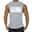 men's man animal bodybuilding tops tank shirt vintage print t-shirt vest muscle shirt print 85% cotton 15% elastane, black , m