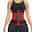 Women's Waist Trainer Shapewears Tummy Control Push Up Basic Office Valentine's Day Yoga Running Sport Breathable Underbust Corset Solid Color Zipper Hook and Loop Home Outfits
