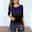 Women's T Shirt Tunic Basic Color Gradient Long Tops Long Sleeve Round Neck Print Flowing tunic Regular Fit Casual Weekend Pink Blue Purple Green Light Blue Fall & Winter