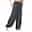 Men's Trousers Casual Pants Baggy Harem Pants Flowy Solid Color Plain Breathable Soft Full Length Yoga Casual Trousers Casual / Sporty Loose Fit Black White Micro-elastic