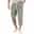 Men's Cropped Pants Beach Pants Casual Pants Pocket Drawstring Elastic Waist Plain Comfort Ankle-Length Sports Outdoor Daily Fashion Casual Black White Micro-elastic