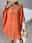 Women's Sundress Tropical Hawaiian Stylish Plain Midi Dress Short Sleeve Crew Neck Patchwork Fringe Regular Fit Vacation Daily Black White Orange Summer