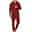 Men's Loungewear Sleepwear Onesie Pajamas 1 PCS Grid / Plaid Fashion Comfort Soft Home Bed Polyester Warm V Wire Basic Spring Fall Black Red