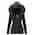 Women's Puffer Jacket Winter Jacket Winter Coat Comfortable Casual Daily Casual Daily Weekend Fur Collar Fleece Lined Zipper Hoodie Daily Comtemporary Stylish Simple Solid Color Regular Fit Outerwear