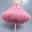 Women's Swing Petticoat Mini Skirts Ruffle Layered Tulle Solid Colored Performance Party Fall & Winter Organza Tulle Fashion Pink