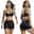 Women's Black Apricot Solid / Plain Color Elastic Waist Hip Lift Up Going out Undergarments Skinny M