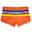 Men's Swimwear Swim Trunks Swim Brief Print Stripe Antibacterial Leak Proof Beach Swimming Pool Fashion Simple Blue Orange Micro-elastic