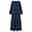 Women‘s Plus Size Curve Casual Dress Pure Color V Neck Long Sleeve Winter Fall Basic Casual Maxi long Dress Daily Vacation Dress