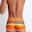 Men's Swimwear Swim Trunks Swim Brief Print Stripe Antibacterial Leak Proof Beach Swimming Pool Fashion Simple Blue Orange Micro-elastic