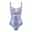 Women's Normal Swimwear One Piece Monokini Swimsuit Tummy Control Open Back Printing Flower Strap Vacation Fashion Bathing Suits