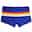 Men's Swimwear Swim Trunks Swim Brief Print Stripe Antibacterial Leak Proof Beach Swimming Pool Fashion Simple Blue Orange Micro-elastic