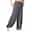 Men's Summer Pants Baggy Beach Pants Harem Pants Boho Pants Elastic Waist Flowy Solid Color Comfort Breathable Casual Daily Beach Hippie Yoga Black White Micro-elastic