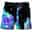 Men's Board Shorts Swim Shorts Swim Trunks Summer Shorts Beach Shorts Drawstring Elastic Waist 3D Print Graphic Abstract Breathable Quick Dry Short Casual Daily Holiday Fashion Hawaiian 1 2