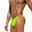 Men's Swimwear Swim Briefs Swim Thong Plain Breathable Soft Outdoor Casual Daily Hawaiian Stylish White Yellow Micro-elastic