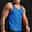 Men's Tank Top Vest Top Undershirt Racer Back Tank Top Sleeveless Shirt Color Block U Neck Sports & Outdoor Vacation Sleeveless Clothing Apparel Fashion Daily Sport