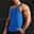 Men's Tank Top Vest Top Undershirt Racer Back Tank Top Sleeveless Shirt Color Block U Neck Sports & Outdoor Vacation Sleeveless Clothing Apparel Fashion Daily Sport