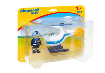 Playmobil Police Helicopter 9383