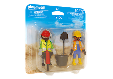 Playmobil Two Construction Workers 70272