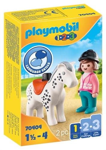 Playmobil Rider with horse 70404