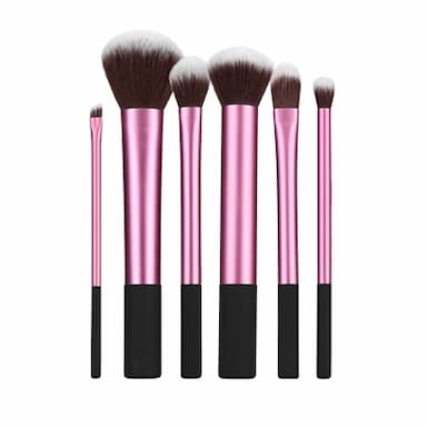 <div>&nbsp;Mimo Makeup Brush Pink &amp; Black set 6 pcs.</div>.