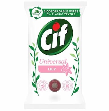 Cif Cleaning Wipes Universal Lilies 36 pcs