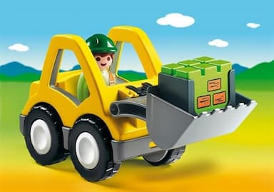 Playmobil 1.2.3 Excavator 6775