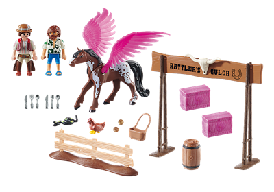 Playmobil:The Movie Marla Og Del Med Flyvende Hest 70074