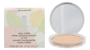 Clinique Stay-Matte Sheer Pressed Powder #02 Stay Nutral