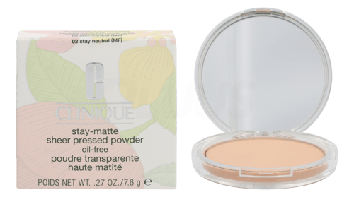 Clinique Stay-Matte Sheer Pressed Powder #02 Stay Nutral