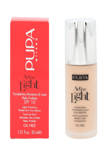 Pupa Active Light Oil-Free Cream Foundation SPF10 #10 Beige Porcelaine