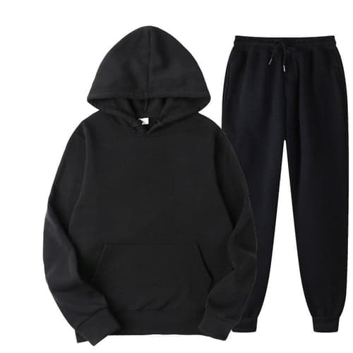 Women's Basic Hoodie Tracksuit Pants Sets Sweatpants Joggers Long Sleeve Hooded Solid Color Drawstring Valentine's Day Sports Outdoor Casual Black Yellow Pink Fall & Winter Regular Fit