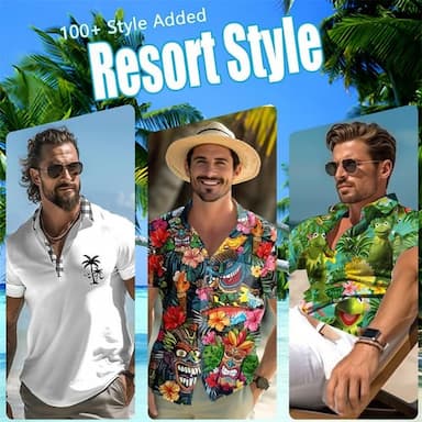 Men's Graphic Coconut Tree Swimming Trunks Board Shorts Swim Shorts Mid Waist Streetwear Hawaiian Boho Casual Daily Holiday Drawstring Elastic Waist 3D Print Designer Clothing Apparel