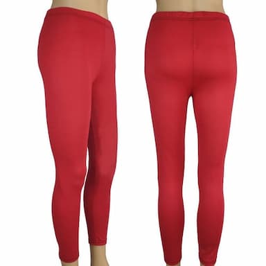 Women's Normal Tights Leggings Fashion Tights Full Length Mid Waist Plain Tummy Control Butt Lift Comfort High Elasticity Casual Weekend Lake blue Sapphire Wine Red Ice silk yellow leopard pants
