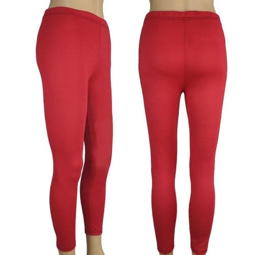Women's Normal Tights Leggings Fashion Tights Full Length Mid Waist Plain Tummy Control Butt Lift Comfort High Elasticity Casual Weekend Lake blue Sapphire Wine Red Ice silk yellow leopard pants
