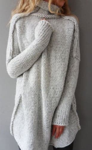 Women's Pullover Sweater Jumper Basic Casual Soft Solid Color Chunky Crochet Turtleneck Long Sleeve Tunic Knit Home Daily White Fall Winter