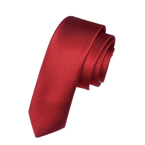 Men's Work Wedding Gentleman Necktie - Solid Colored Men's Classic Tie Jacquard Woven cravatta business