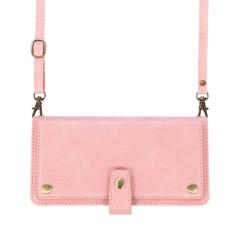 Phone Case For Samsung Galaxy S24 S23 S22 S21 S20 Plus Ultra A32 Note 20 10 S25 Ultra Handbag Purse Wallet Case with Adjustable  Neck Strap with Removable Cross Body Strap with Wrist Strap Solid