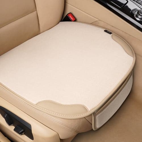 1PC Bottom Seat Cushion Cover for Front Seats Waterproof Anti Slip Easy to Install for Car
