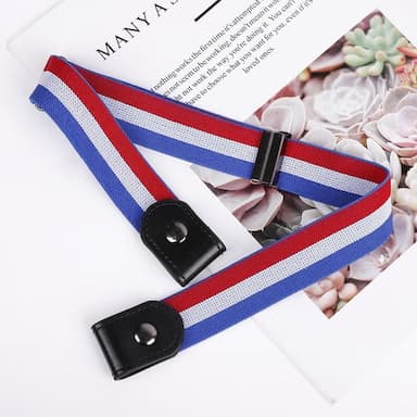 lazy belt unisex all-match elastic jeans seamless invisible belt