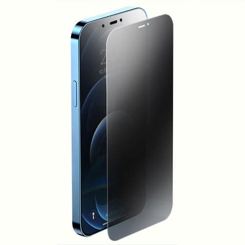 [2 Pack] Screen Protector For Apple iPhone 16 iPhone 15 Pro Max Plus iPhone 14 13 12 11 Pro Max Mini X XR XS Max 8 7 Plus Tempered Glass Privacy Anti-Spy 9H Hardness Anti-Fingerprint 3D Touch
