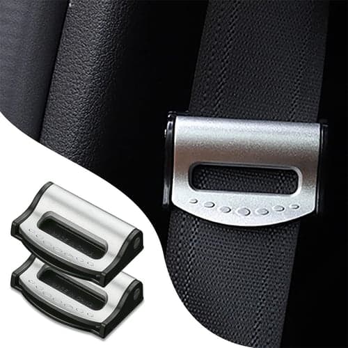 2 Pack Car Seat Belt Clip Seatbelt Adjuster for Adults Comfort Universal Auto Shoulder Neck Strap Positioner