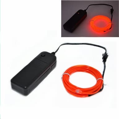 1M/2M/3M/5M LED EL Wire Stage Lights Glow Light Strip Flexible Neon for Party Christmas