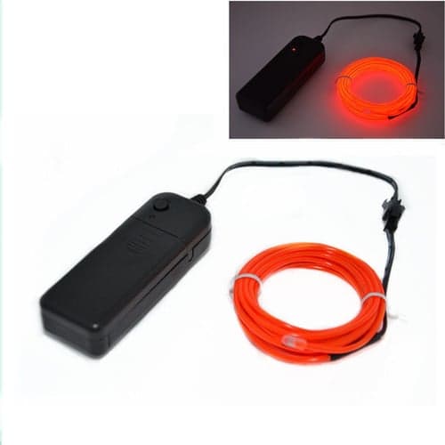 1M/2M/3M/5M LED EL Wire Stage Lights Glow Light Strip Flexible Neon for Party Christmas