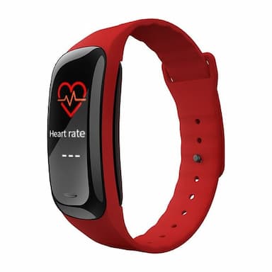 C1plus Smart Watch 0.96 inch Smartwatch Fitness Running Watch Bluetooth Temperature Monitoring Pedometer Call Reminder Compatible with Android iOS Women Men Waterproof Long Standby Media Control IP 67