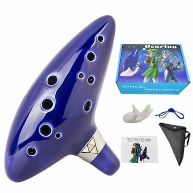 12 Hole Ocarina Ceramic Alto C Legend Of Ocarina Flute Music Instrument