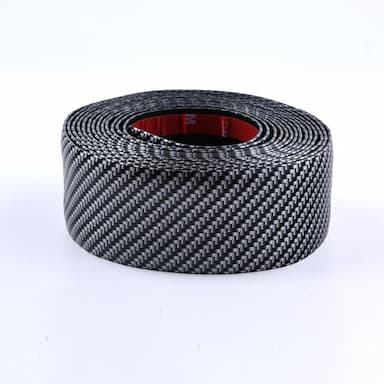 3Pcs Car Threshold Anti-stepping/Scratching Door Decor Bump Sticker Blue 1 Meter