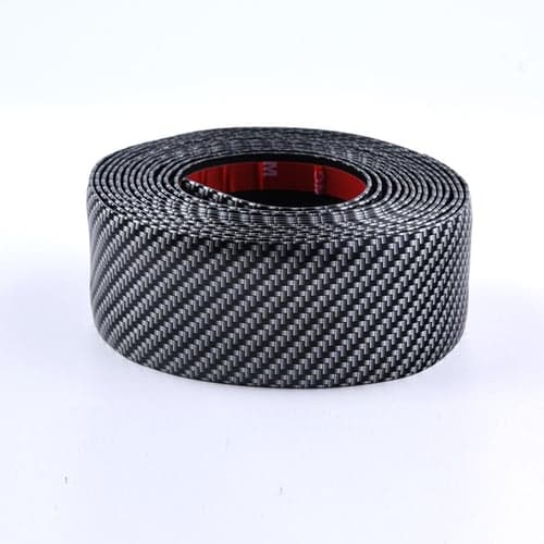 3Pcs Car Threshold Anti-stepping/Scratching Door Decor Bump Sticker Blue 1 Meter